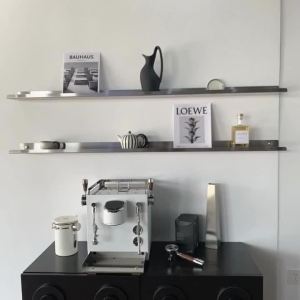 Sacesr Minimalist Storage Holders Heavy Duty Storage Holders Stainless Steel Shelf Display Racks Wall Multifunctional Organization M1Y4T