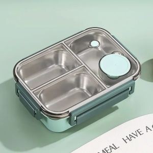 850ml Portable Lunch Boxes for Children Adults Thermo Soup Bento Stainless Steel Insulated Heating Food Storage Container2026