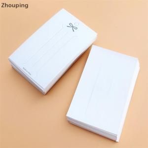 【ZP】 Flash Sale Cute 50PCS White hairpin card Trinket packaging hair display Cardboard Hair Clip