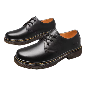 Martin Genuine Leather Shoes Men and Women Anti-slip Wear-resistant Loafers Shoes Comfortable Loafers Shoes