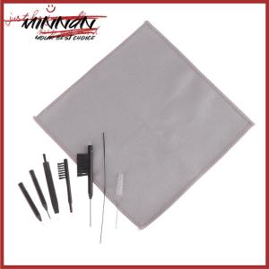 [minnan] อุปกรณ์ช่วยฟังทำความสะอาดเครื่องช่วยฟัง9ชิ้นชุดทำความสะอาดช่องลมแปรงทำความสะอาดลวดทำความสะอาดด้วยแม่เหล็กและห่วงขี้ผึ้ง