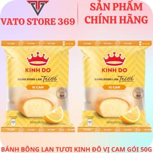 Bánh bông lan tươi KINH ĐÔ vị cam gói 50g