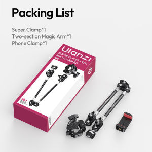 Ulanzi CO78 Super Clamp (C082) / 2 Section Magic Arm Kit (C083) / Magic Arm Kit (C084)