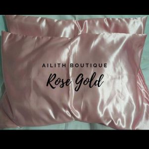(L) HEAVY SILK SATIN PILLOWCASE 2 PCS LARGE 20*30