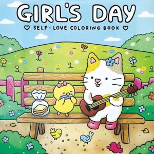 【SG Stock】48 Pages Cozy Days:Coloring Book Educational For Relaxation Graffiti Painting Book for Adults and Kids 涂色书