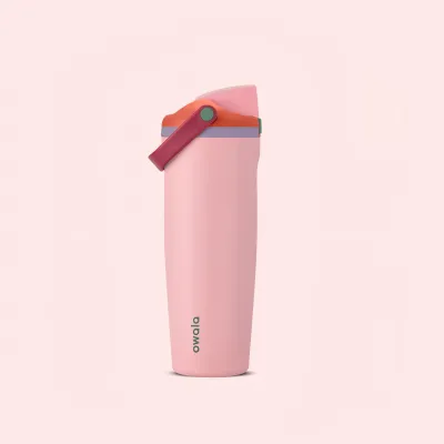 Owala FreeSip Sway 30oz Matte Solid Color Minimalist Insulated Tumbler Large Capacity Portable Handle Water Cup Daily Use