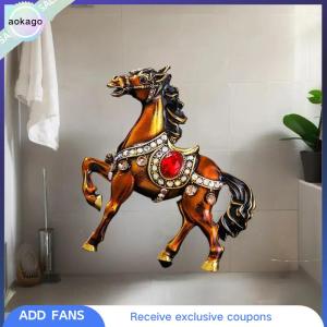 Aokago เข็มกลัดม้าเคลือบสำหรับผู้หญิงหมุดสัตว์อุปกรณ์ปาร์ตี้แบบลำลองของขวัญแฟชั่นใหม่สำหรับเพื่อนของตกแต่ง