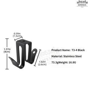 [SG Seller]X Frame Adjustable Glass Shelf cket Anti Rust Metal Double Peg Wall Mount Glass Panel Support Hook