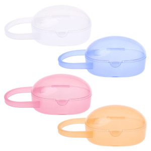 Soild Portable Baby Infant Kids Pacifier Nipple Newborn Outdoor Travel for Carrier Universal Holder Nipples Storage Box