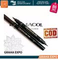 Dermacol Eyeliner Duo Multiple Effect Black and Brown Eye Liner Garis Mata Hitam dan Coklat Laz COD Graha Expo. 