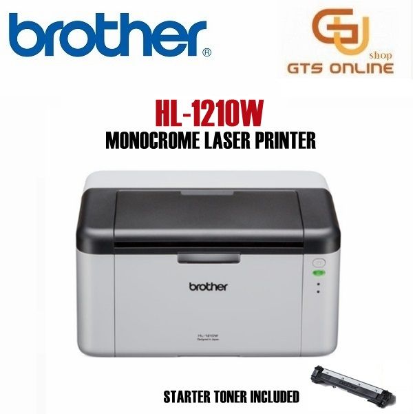 Brother HL1210W WIFI wireless Monochrome Laser Printer Lazada