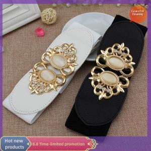 Graceful Fashion Women Retro Elastic Stretchy Dress Narrow Waist Belts Dress Accessories