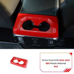 OnlyF U ABS Red Car Interior Decoration Cover Trim Stickers for Ford F150 2015 2016 2017 2018 2019 2020 Car Accessories M2Y9R