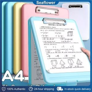 【COD】File storage clipboard with file box two-in-one office supplie multifunctiona plastic storage splint