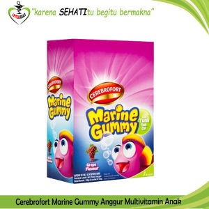 Cerebrofort Marine Gummy Multivitamin Anak Perkembangan Otak