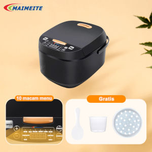 Maimeite 5L Rice Cooker Multifungsi Kapasitas Besar Penanak Nasi Desain Lapisan Anti Lengket magicom Digital Penanak magic com