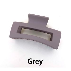 🔥C.three Daily Large Crab Hair Clips Women Casual Shark Clips Matte Rectangle Geometric Hair Clips 10cm Big Barrettes Headwear Fashion Hair Accessories