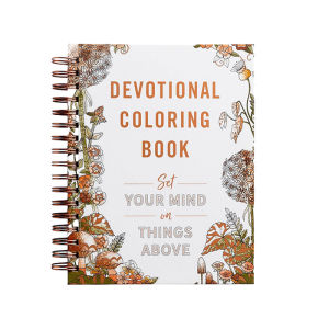 Bible Inspirational Hand-Drawn Coloring Book Handpainted Book