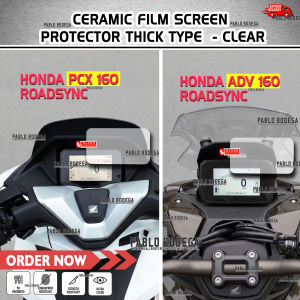 Honda PCX160/ADV160 Roadsync Ceramic Film Screen Protector Thick Type-Clear Anti-Scratch KinehoraShop