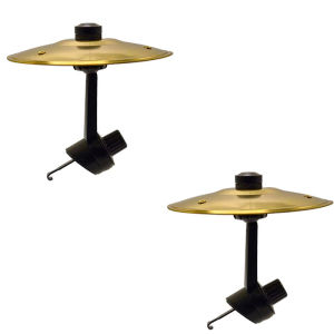 NineHub Car Cymbal Air Vent เครื่องดนตรีสําหรับรถภายใน Car Crash Cymbals สําหรับคนรักดนตรีเหมาะสําหรับรถทุกประเภท