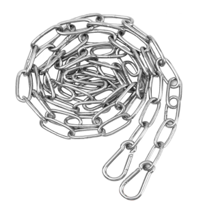 โซ่ตากผ้าสแตนเลส โซ่ราวตากผ้ากันผ้าไหลรวมกัน แข็งแรง ต่อการใช้งาน โซ่แขวนผ้า ห่วงแขวน โซ่แขวนผ้าโชว์ สแตนเลส