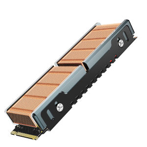 JEYI M.2 2280 SSD High Performance Heatsink Copper Fins with Aluminum Frame Passive Heat Sinks - 50pcs Fins Cold - 401 W/mk