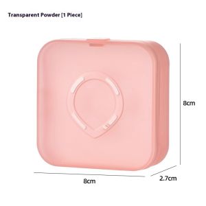 Xách tay thoáng khí miếng bọt biển trang điểm Trường hợp với thiết kế tối giản hiện đại nắp cho du lịch và sử dụng thường nhật