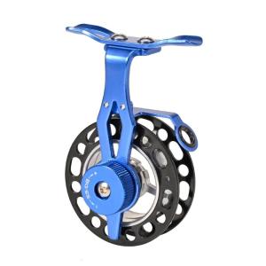 Aluminum Spool Ice Fishing Reel Large Spool Diameter Deep Water Fishing Set Wear-Resistant Fishing Reel Professional