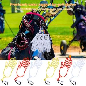 (Sẵn sàng) ngoài trời bền thể thao màu đỏ nhựa găng tay chơi golf chủ giá cáng