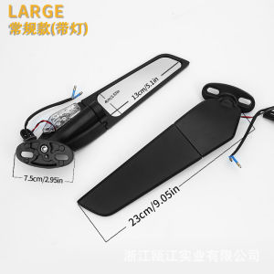 ดัดแปลงมอเตอร์ไซค์ เหมาะสำหรับ Ninebot Yamaha Honda สกู๊ตเตอร์ไฟฟ้า แผ่นกันลมสากล กระจกมองหลัง สปอยเลอร์ [ จัดส่งฟรี ]