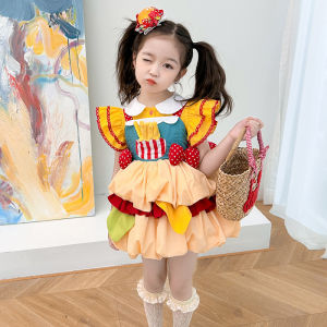 สาว โลลิต้า เบอร์เกอร์ ชุดเดรส สไตล์ต่างประเทศ โดปามีน ชุดเจ้าหญิง