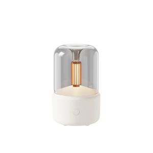 MIIQNUS 120ml Đèn khuếch tán hương liệu Tự động tắt Bảo vệ chống sôi khô Máy khuếch tán tinh dầu Di động Đèn LED Máy khuếch tán hương thơm Trang chủ