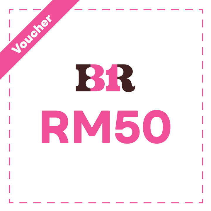 Baskin Robbins RM50 Cash Voucher Lazada