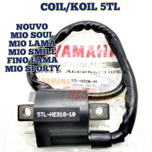 COIL YAMAHA 5TL MIO SPORTY MIO LAMA MIO SOUL FINO LAMA NOUVO KUALITAS ORIGINAL ORI ASLI KOIL BERMUTU MENSTABILKAN PENGAPIAN MOTOR SEHINGGA ANDA BISA NYAMAN DI SAAT BERKENDARAAN