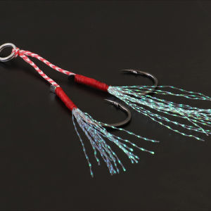 Single Hook and Double Hook Assist Fishing Hook Assist Fishing Hook Gear Jig Head Hooks