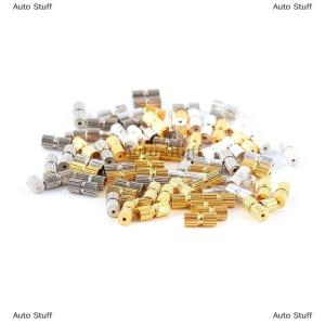 [COD] Auto Stuff 50ชิ้นโรเดียมสกรูตะขอสร้อยคอสร้อยข้อมือทำเครื่องประดับการเชื่อมต่อ DIY การค้นหา