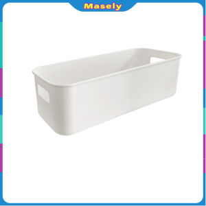 Masely White Desk Storage Box Universal Organizer for Glasses Pens Remote Control Phone Case