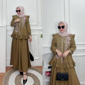 " NEW " READY SETELAN ROK MAROKO VOL 14  ART FASHION BEST SELLER SIAP KIRIM