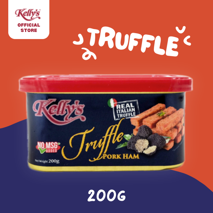 [BUY 3 FOR 399] Kelly's Truffle Pork Luncheon Ham - 200g | Lazada PH