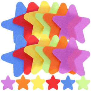 30 Pcs Adult Puzzles Logo Star Dot Markers Color Carpet Sticker Sitting Floor Spots Shape Preschool