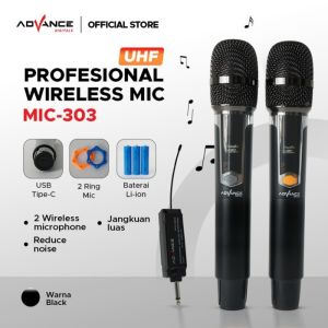 Advance MIC-303 Microphone Wireless Dual Microphone