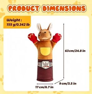 {READY STOCK}Funny Cat Karate Punching Bag Plush Toy
