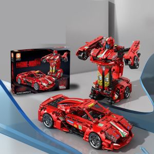 FREESHIP MAX - Đồ chơi Lego lắp ráp mô hình Xe ô tô biến hình robot chạy được cực chất được cho bé - Đồ chơi thông minh cho bé