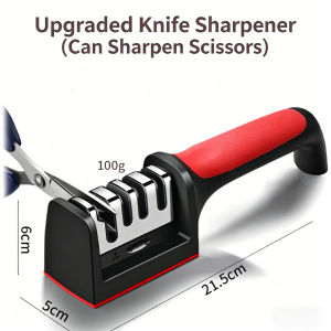Manual Knife Sharpener For Home Kitchen Use Easy To Operate Multi Stage Adjustment Blunt Knife Killer Easy And Sharp Knife Scissors