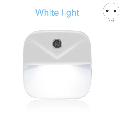Kebidumei Đèn Chiếu Sáng Tự Động Đèn Ngủ Led Mini Cảm Biến Điều Khiển Ánh Sáng Thông Minh Với Phích Cắm EU Đèn Tiết Kiệm Năng Lượng Cho Phòng Ngủ Đèn Tường Bảo Vệ Mắt Trong Nhà Đèn Khẩn Cấp