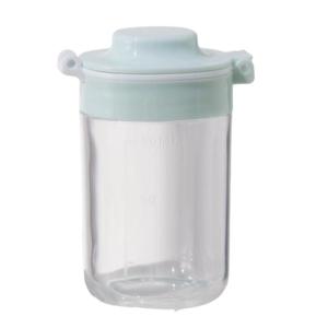 Portable Baby Formula Dispenser Secure Seal Travel Friendly Design Easy Use Compartment 80ml Capacity Safe Protection