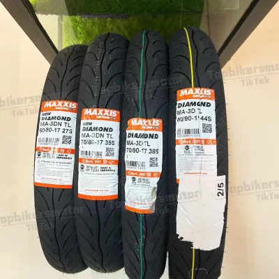 TAYAR MAXXIS DIAMOND BUNGA MA3D / MA-3DN MAXIS TYRE TAYAR 60/80-17 70/80-17 70/90-17 80/90-17 MA3D-NEW