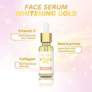 XI XIU Face Serum 20ml - Perawatan Wajah Whitening Gold / Vitamin C Murah