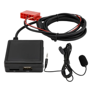 In Car Stereo Connector With Integrated Microphone For W124 W140 W210 W163 Distraction Frees Calling And Music Streaming