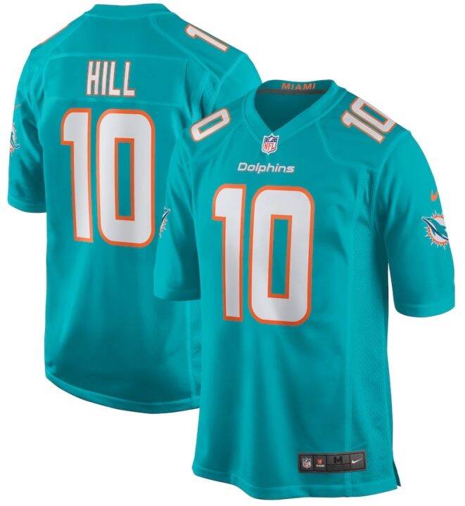 Men 's Miami Dolphins Tyreek Hill Hill Dolphins 10 new NFL jerseys ...